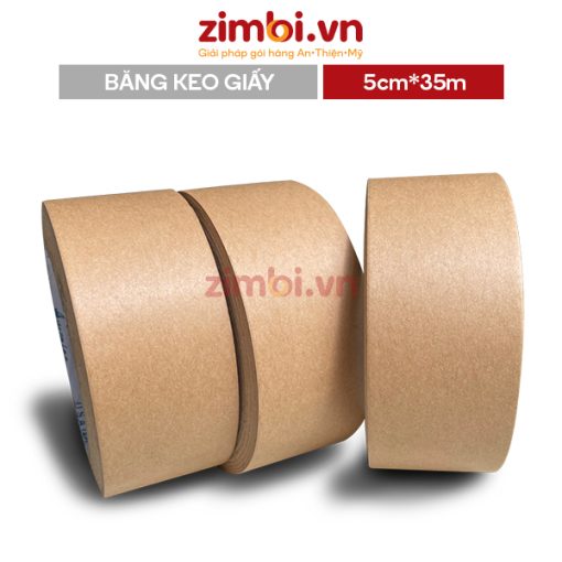 Băng keo giấy - Giấy Tổ Ong Zimbi - Công Ty TNHH Zimbi